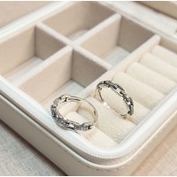 Anel Ellos Cravejado Prata 925